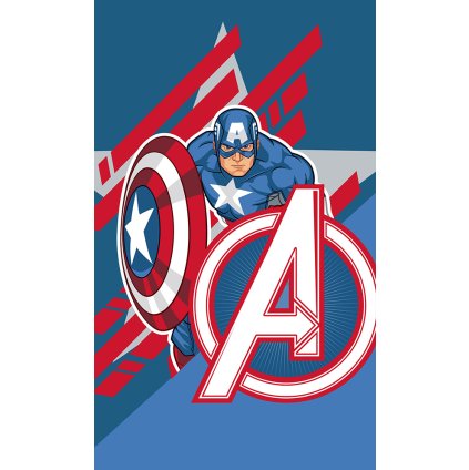 Detský uterák Avengers Captain America 30x50 cm