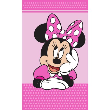 Detský uterák Minnie Hviezdna Prianie 30x50 cm