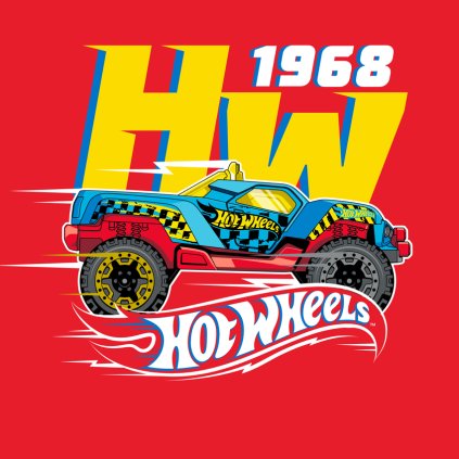 Magický uteráček Hot Wheels 1968 30x30 cm
