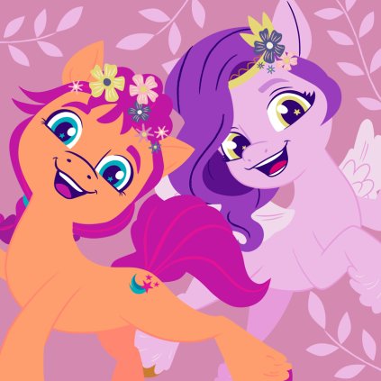 202097 magicky rucnicek my little pony 30x30 cm varianta zvolte baleni po 1 ks