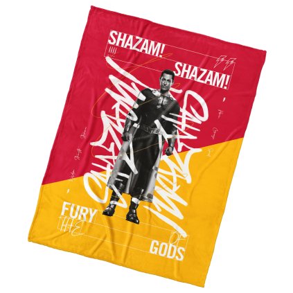 Mikroplyšová deka Shazam Hnev bohov 150x200 cm