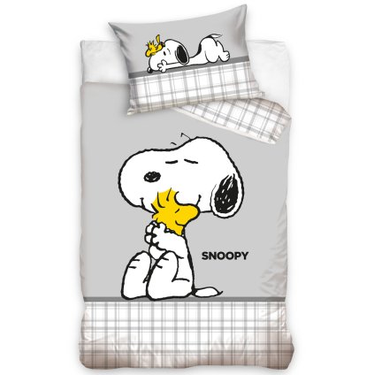 Obliečky do postieľky Snoopy Najlepšie Kamaráti