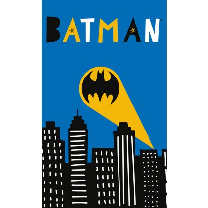 Detský uteráček Batman Gotham City 30x50 cm
