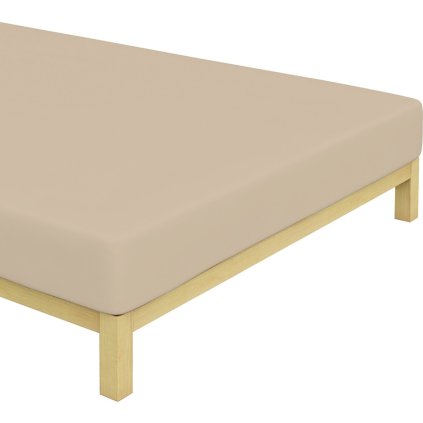 226659 jersey prosteradlo bezove varianta rozmer 180x200 cm