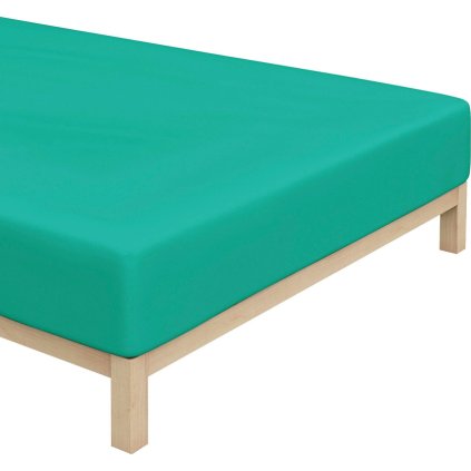 Jersey prestieradlo Smaragdovo Zelené