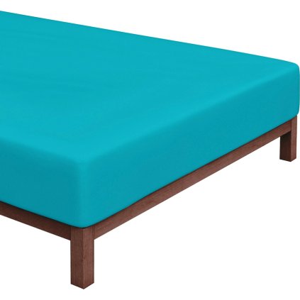 230901 jersey prosteradlo tyrkysove varianta rozmer 90x200 cm