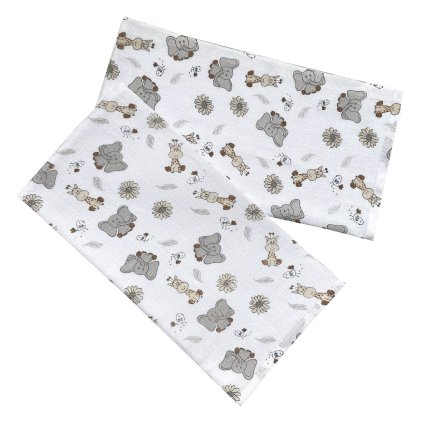 Plienka 70x70 cm Zoo cream (balenie 5 ks)