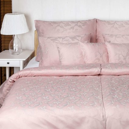 Obliečky damask Rokoko púdrové