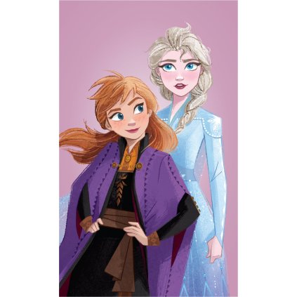 Detský uterák Frozen Purple 05