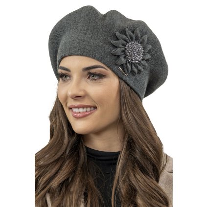 148528 5 baret vivisence 7048 velikost uni barva cervena