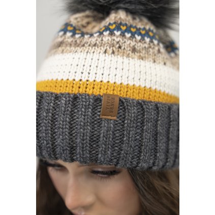 148561 16 cepice vivisence 7099 velikost uni barva seda