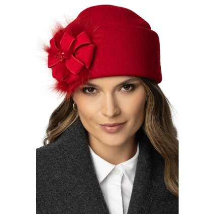 148591 1 klobouk vivisence 7083 velikost uni barva cervena