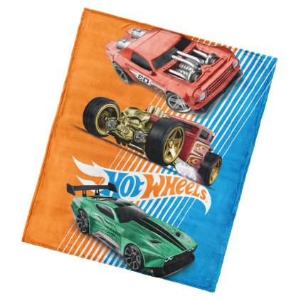 Detská deka Hot Wheels Retro 130x160 cm