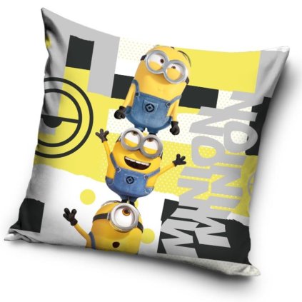 151369 povlak na polstarek mimoni stuart kevin a bob