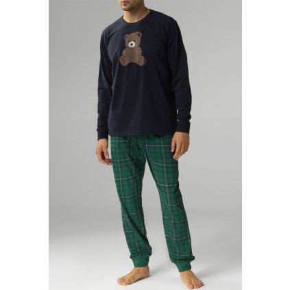 152015 panske pyzamo atlantic nmp 377 velikost 2xl barva modra