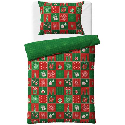 185030 bavlnene povleceni vanocni patchwork