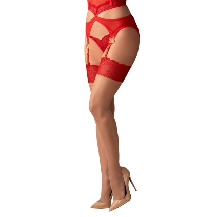 156089 puncochy na podvazkovy pas obsessive cupide desir stockings