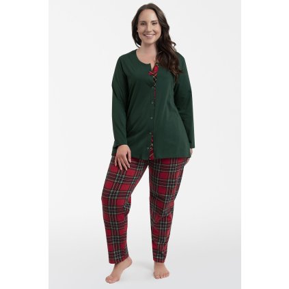 156182 1 damske pyzamo italian fashion zorza dl r dl sp velikost xl barva zelena