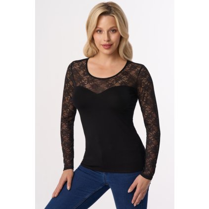 157355 2 damske tricko babell meredith velikost m barva cerna