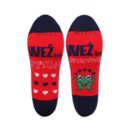 157646 2 damske ponozky moraj csl200 904 velikost 35 38 barva cervena