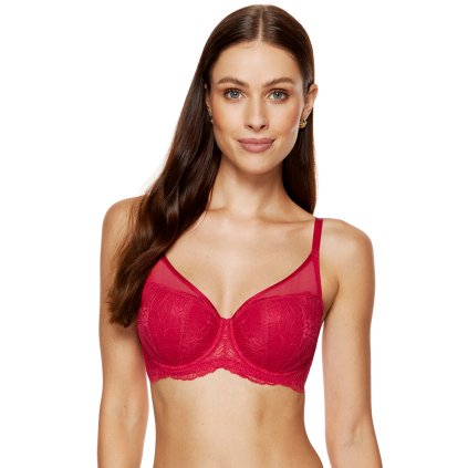 206687 podprsenka gorteks rouge b4 velikost 80d barva cervena