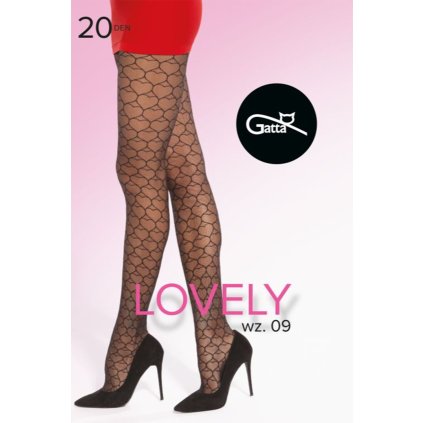 157895 silonkove puncochace gatta lovely 09 20 den velikost s barva cerna