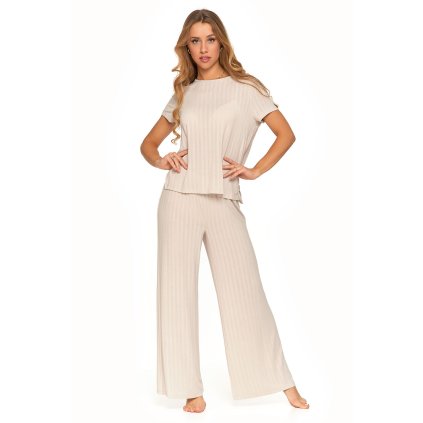 206090 damske pyzamo moraj pdd5000 011 velikost 2xl barva bezova