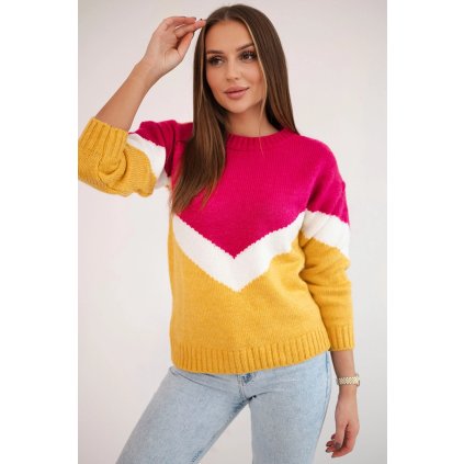 158681 damsky vzorovany svetr
