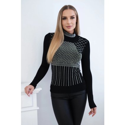 159647 4 pletena halenka clio se zirkonovym motivem velikost uni