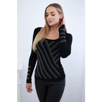 159653 4 pletena halenka clementine se zirkonovym motivem velikost uni