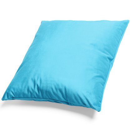 161156 mikroplysovy polstar 50x50 cm stredne modry