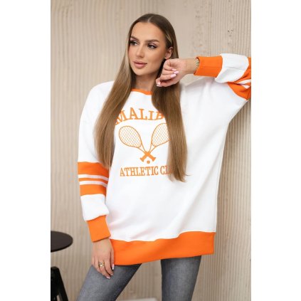 161846 zateplena mikina malibu velikost uni barva oranzova