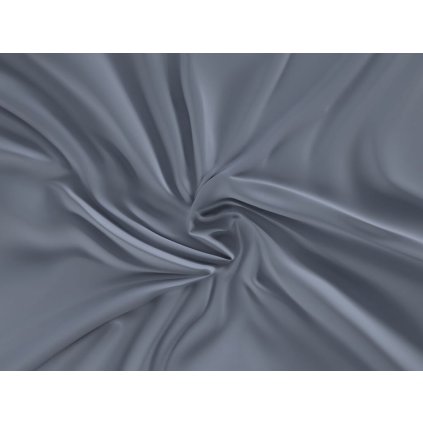 162575 satenove prosteradlo s gumou 90x200cm tmave sede