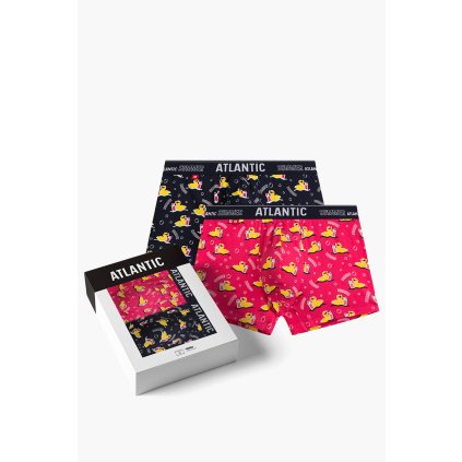 163724 boxerky atlantic 2mhh 007 2 pack velikost xl barva modra tmave
