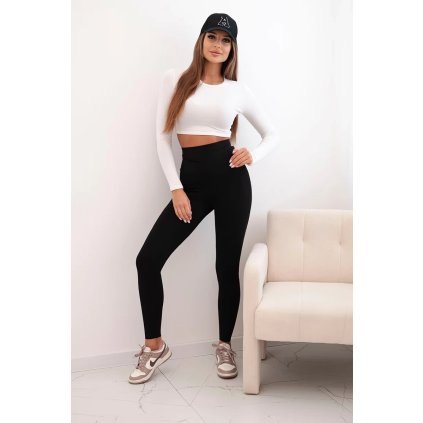 164306 damske leginy h01 s vysokym pasem