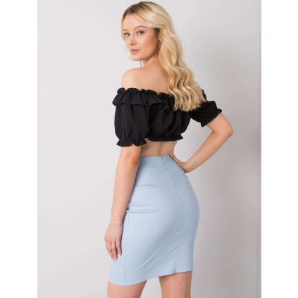 225603 damska sukne lk sd 506838 26 barva modra svetle velikost 42