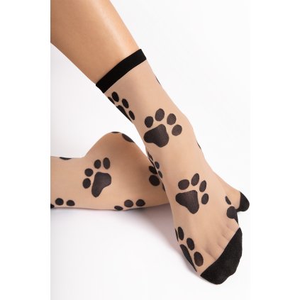 165884 7 silonkove ponozky fiore pawpaw 20 den g1192 velikost uni barva bezova