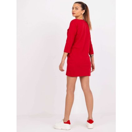 167264 36 damska tunika tw tu 1021 22x mayflies barva cervena velikost s