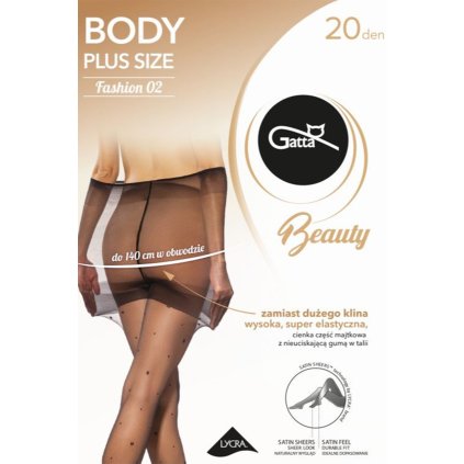 168002 silonkove puncochace gatta body plus size 02