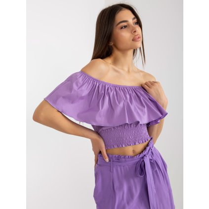 Top LK-TP-508609.37 LAKERTA (Farba Fialová, Veľkosť 36)