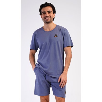 172280 panske pyzamo sortky pes