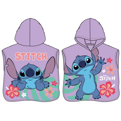 172394 detske ponco lilo a stitch pozdrav z havaje