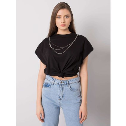 173180 4 tricko s nahrdelnikem 157 ts 4170 82 rue paris barva cerna velikost s