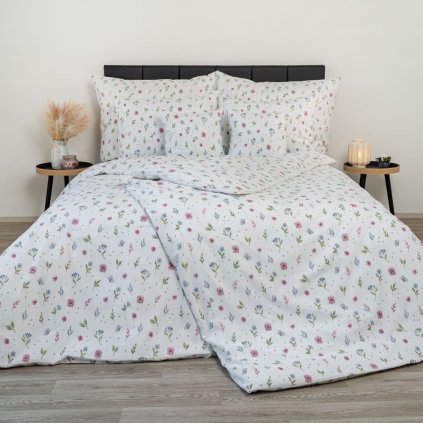 175196 prodlouzene krepove povleceni 140x220 70x90cm letni louka