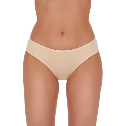 175598 kalhotky passion basic panties 001 bezova