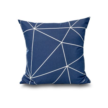 176087 povlak na polstar bavlna nordic collection grid modre