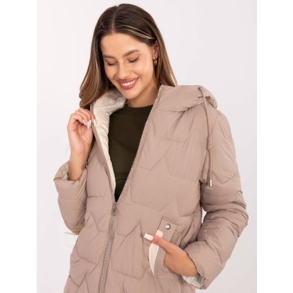 223589 bunda mbm kr 2519 21 barva bezova tmave velikost 2xl