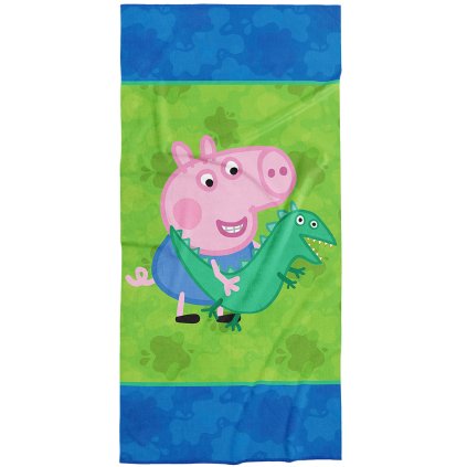 178985 44410 1 detska osuska prasatko pepina tomik a pan disnosaurus 70x140 cm