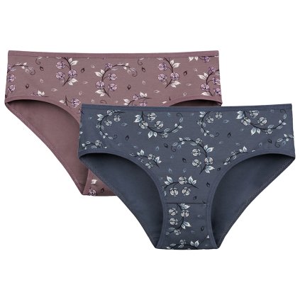 179117 damske kalhotky olivia barva seda tmave velikost m