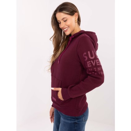 198689 mikina d10600bi02690a8no barva bordo velikost l